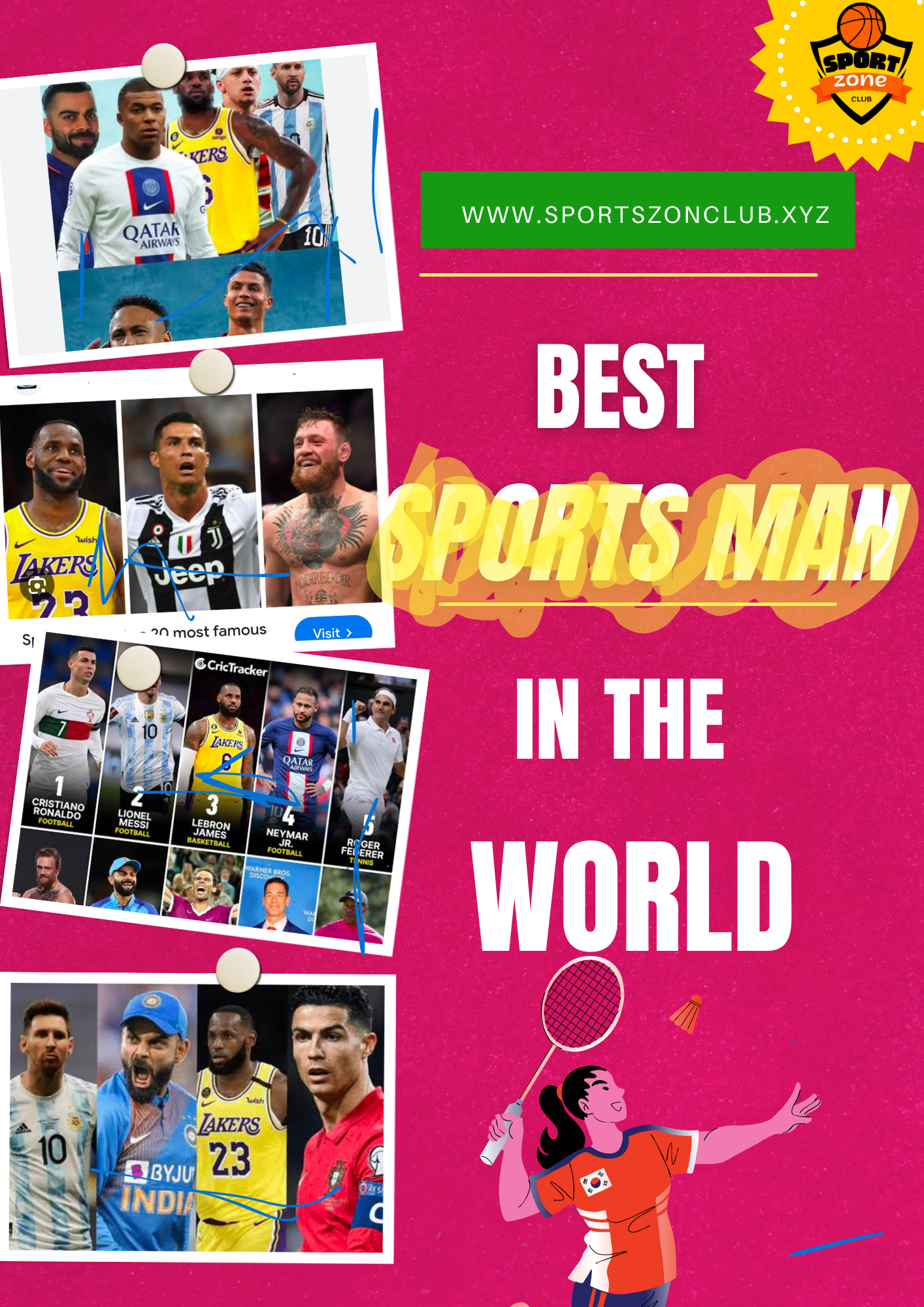 Pink Green White Modern Photocentric Sports Flyer_20240810_234748_0000 Best Sports Man In All Over World